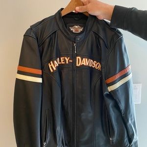 Genuine Leather Harley-Davidson Women’s Bomber Riding Jacket